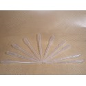 LOT DE 10 PIPETTES GRADUÉES