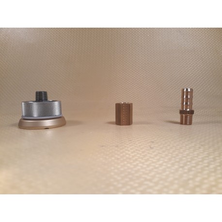 ENSEMBLE PRISE DE VIDE + EMBOUT POUR TUYAU DIAMETRE 10 MM