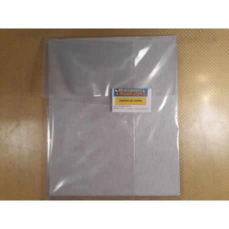 LOT DE 8 FEUILLES DE PAPIER DE VERRE À SEC 3M 618