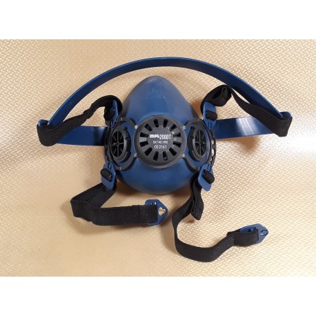 Masque à gaz de fumée Résine époxy Respirateur de protection