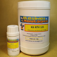 KIT SILICONE RTV 121