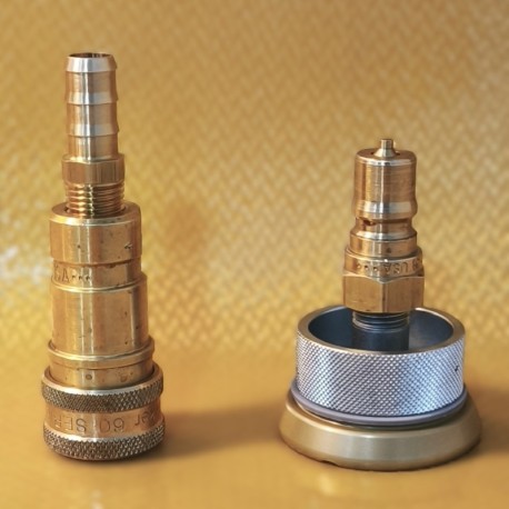 ENSEMBLE PRISE DE VIDE + ANTI RETOUR...