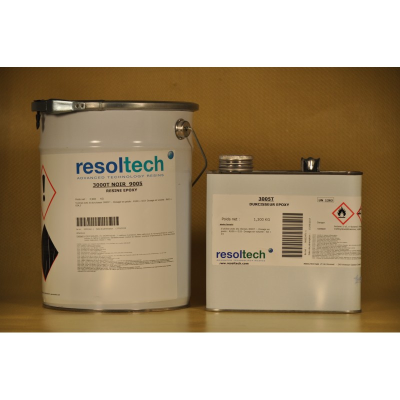 KIT PEINTURE EPOXY A FROID NOIRE - Boutique Résines et ...