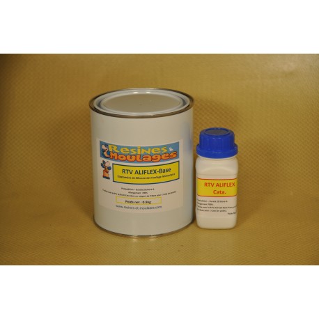 KIT RTV ALIFLEX - SILICONE MOULAGE CONTACT ALIMENTAIRE - 1 kg