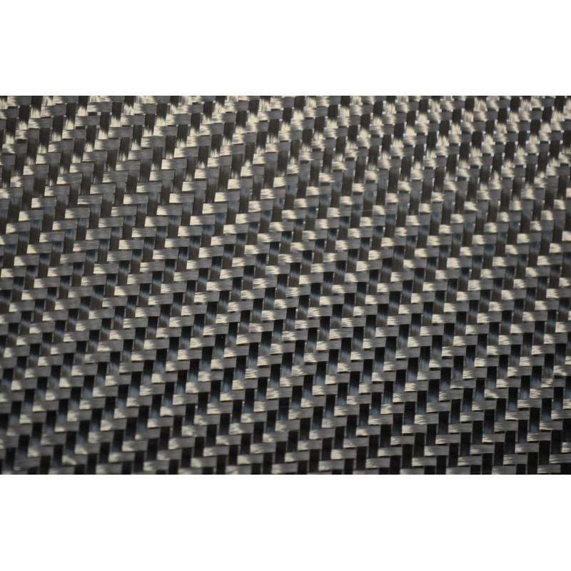 Tissu imitation carbone sergé 2 x 2 noir 200 g/m2
