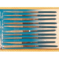 LOT DE 10 LIMES DIAMANTÉES
